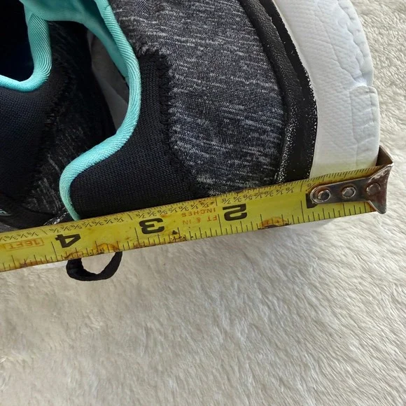 Skechers Summit Quick Getaway Sneaker Shoes Womens 9 Gray Black Blue Sporty Chic - Picture 11 of 13